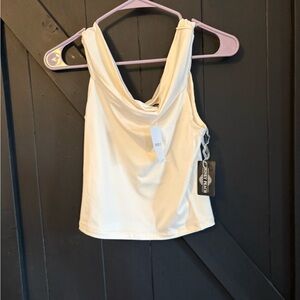 Banana Republic Off-White Tank Top
